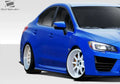Duraflex NBR Concept Side Splitters Compatible With 2015-2021 Subaru WRX - 2 Piece