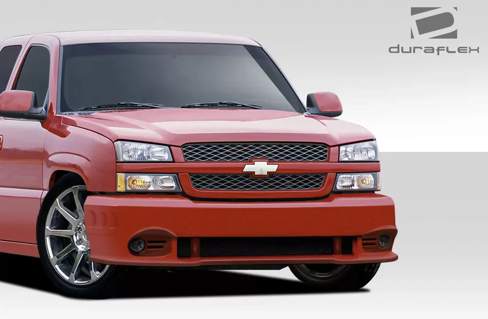 Duraflex BT-3 Front Bumper Cover Compatible With 2003-2006 Chevrolet Silverado - 1 Piece