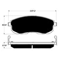Porterfield Brake Pads for 2001 INFINITI I30