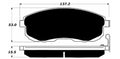 Porterfield Brake Pads for 2007 NISSAN VERSA