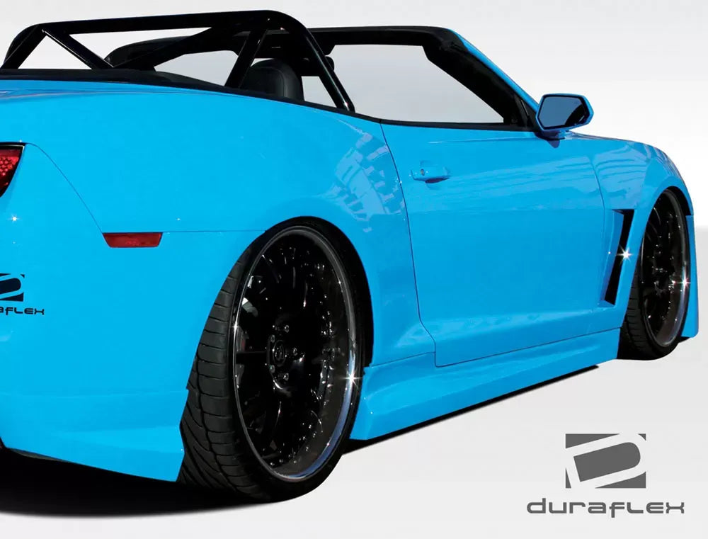Duraflex Tjin Side Skirts Compatible With 2010-2015 Chevrolet Camaro - 2 Piece