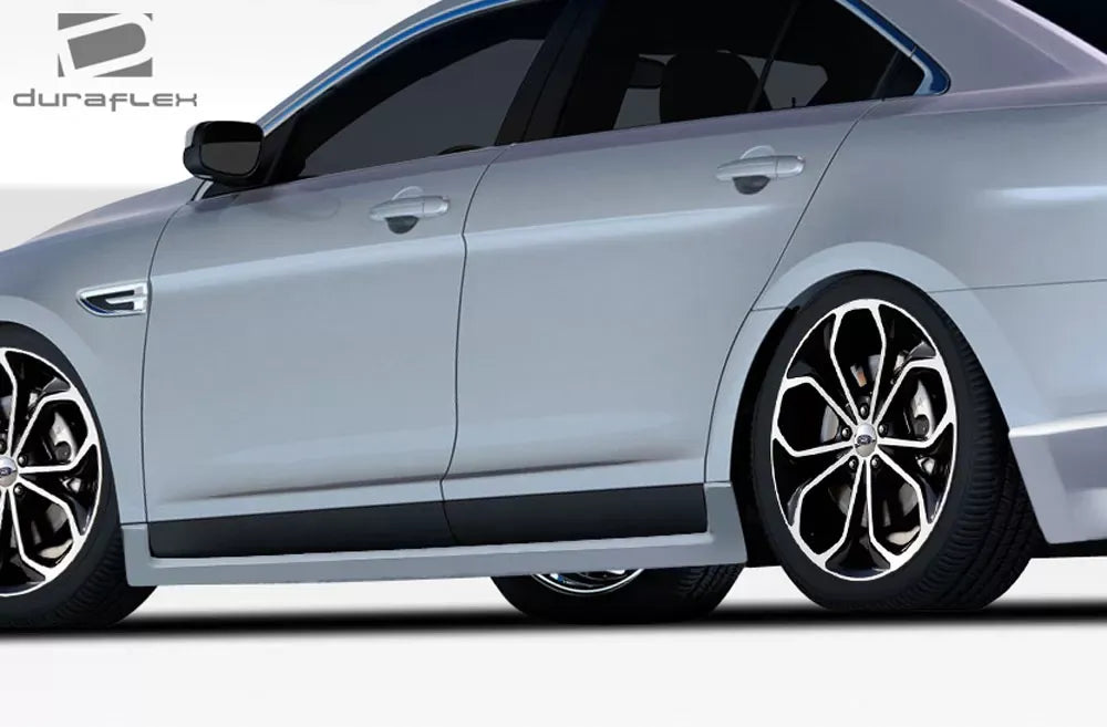 Duraflex Racer Side Skirts Compatible With 2010-2019 Ford Taurus - 2 Piece