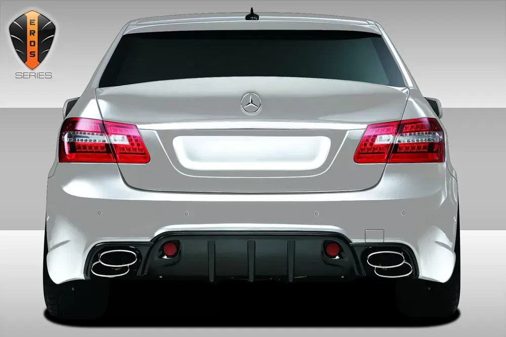 Duraflex Eros Version 1 Rear Bumper Cover Compatible With 2010-2016 Mercedes E Class - 1 Piece
