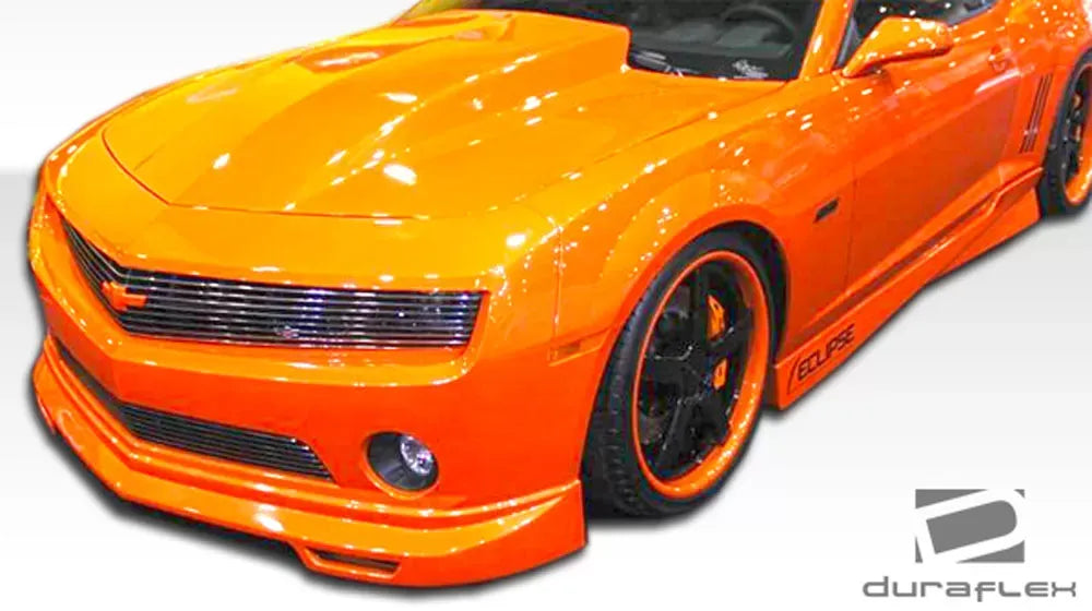 Duraflex Racer Front Lip Spoiler Compatible With 2010-2013 Chevrolet Camaro V6 - 1 Piece
