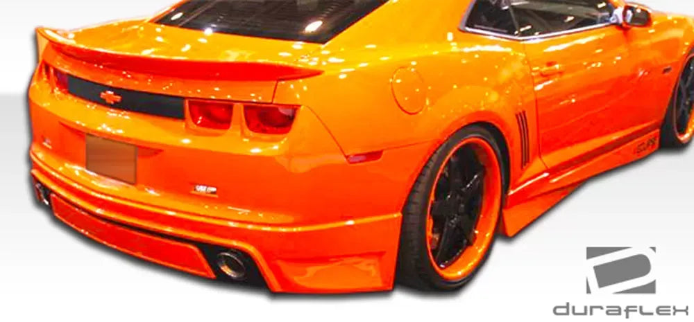 Duraflex Racer Rear Lip Add On Spoiler Compatible With 2010-2013 Chevrolet Camaro V6 - 1 Piece