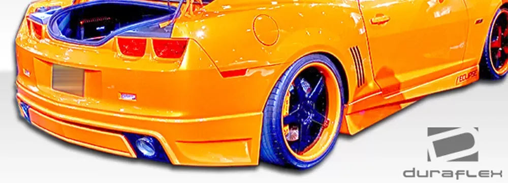Duraflex Racer Rear Lip Add On Spoiler Compatible With 2010-2013 Chevrolet Camaro V6 - 1 Piece