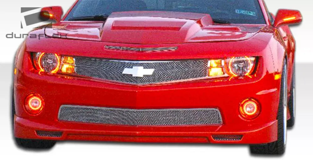 Duraflex Racer Front Lip Spoiler Compatible With 2010-2013 Chevrolet Camaro V8 - 1 Piece