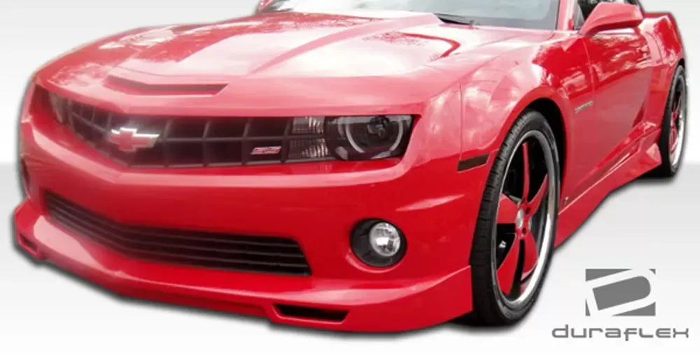 Duraflex Racer Front Lip Spoiler Compatible With 2010-2013 Chevrolet Camaro V8 - 1 Piece