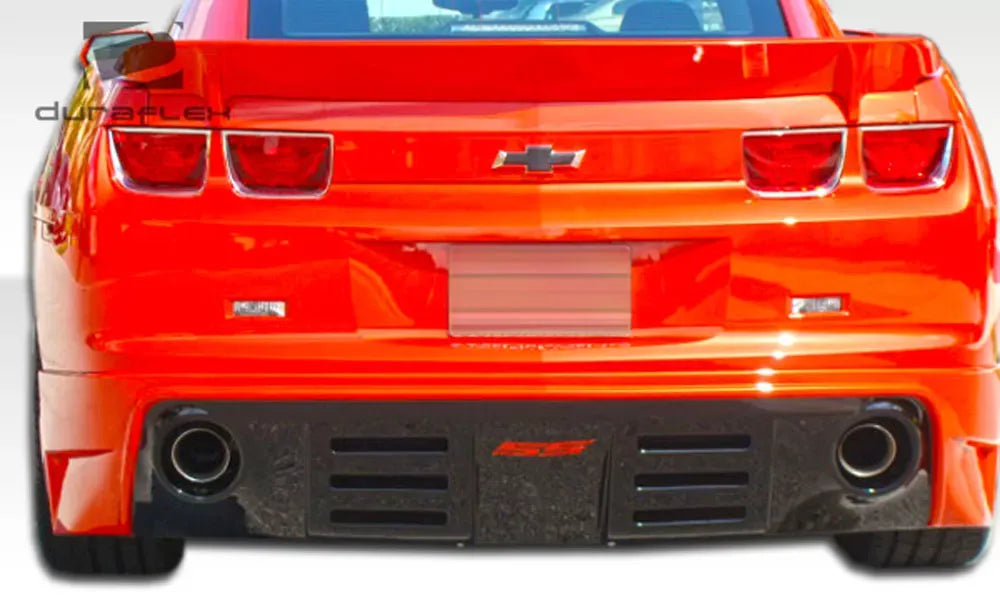 Duraflex Racer Rear Lip Add On Spoiler Compatible With 2010-2013 Chevrolet Camaro V8 - 1 Piece