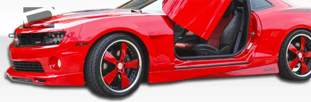Duraflex Racer Side Skirts Compatible With 2010-2015 Chevrolet Camaro - 2 Piece