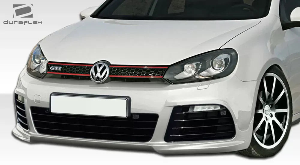 Duraflex R Look Front Bumper Cover Compatible With 2010-2014 Volkswagen Golf - 1 Piece