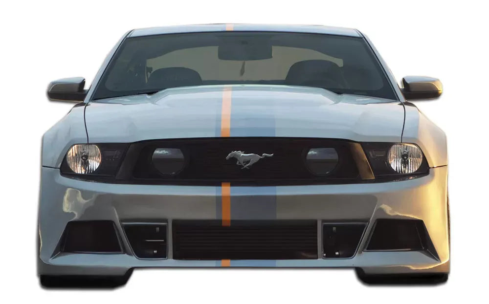 Duraflex Tjin Front Bumper Cover Compatible With 2010-2012 Ford Mustang - 1 Piece