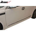 2011-2013 Kia Optima Chrome 4PCS Lower Door Molding Trim Garnish ABS