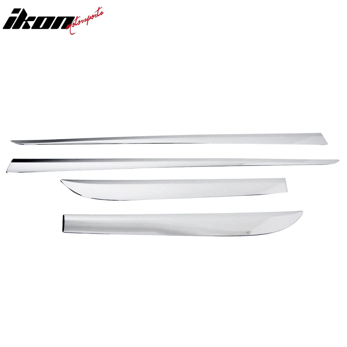 2015-2016 Toyota Camry Chrome 4PCS Lower Door Molding Trim Garnish ABS
