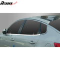 2016-2017 Kia Optima Chrome 4PC Window Molding Trim Sill Seal Belt ABS