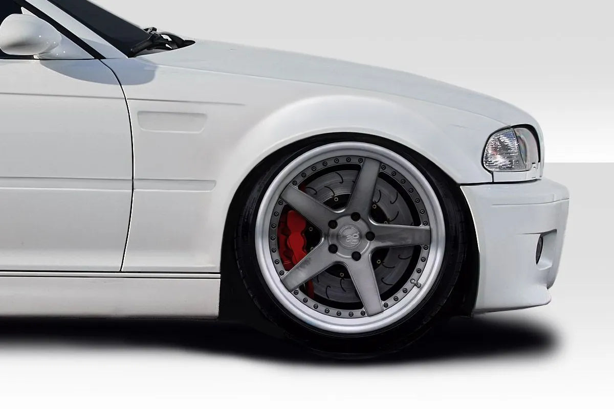 Duraflex Maxxen Front Overfender Compatible With 2000-2006 BMW 3 Series E46