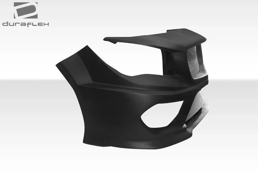Duraflex Black Series Look Wide Body Front Bumper Cover Compatible With 2014-2015 Mercedes CLA - 7 Piece