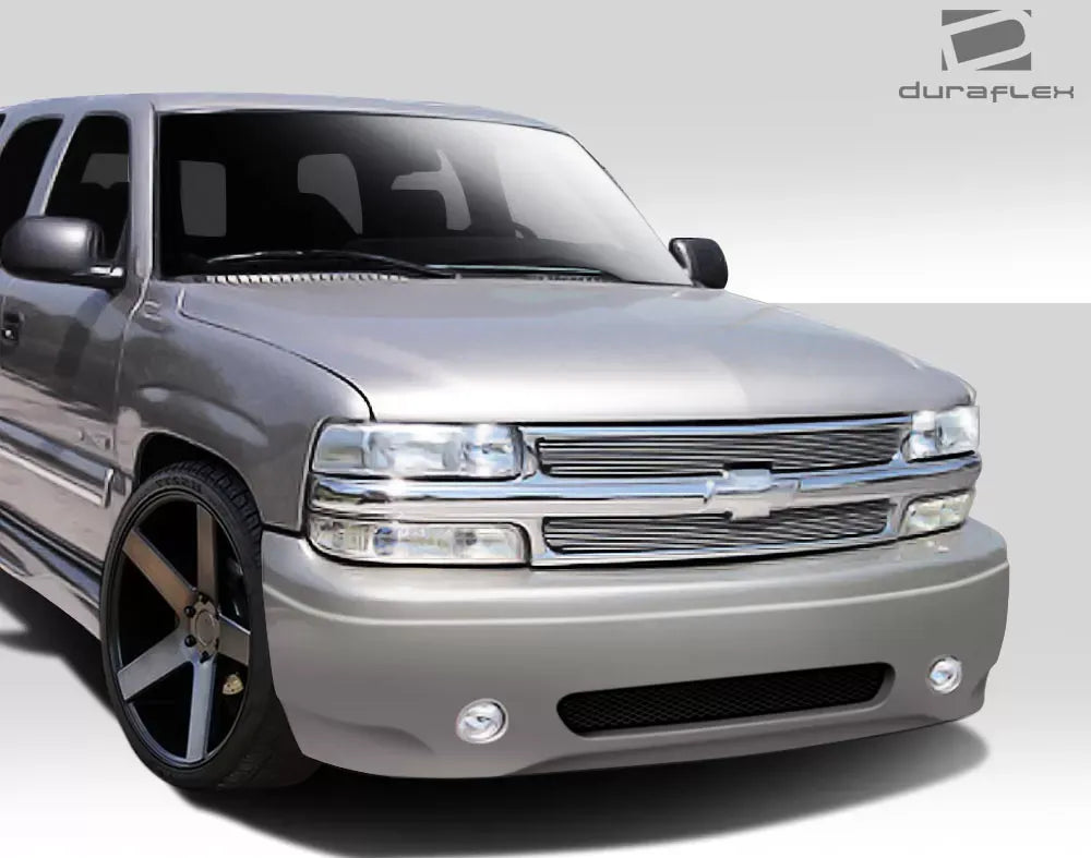 Duraflex Denali Look Front Bumper Cover Compatible With 1999-2002 Chevrolet Silverado - 1 Piece