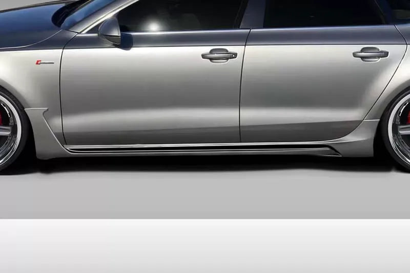 Duraflex C7 Eros Version 1 Side Skirts Compatible with 2012-2018 Audi A7 - 2 Piece