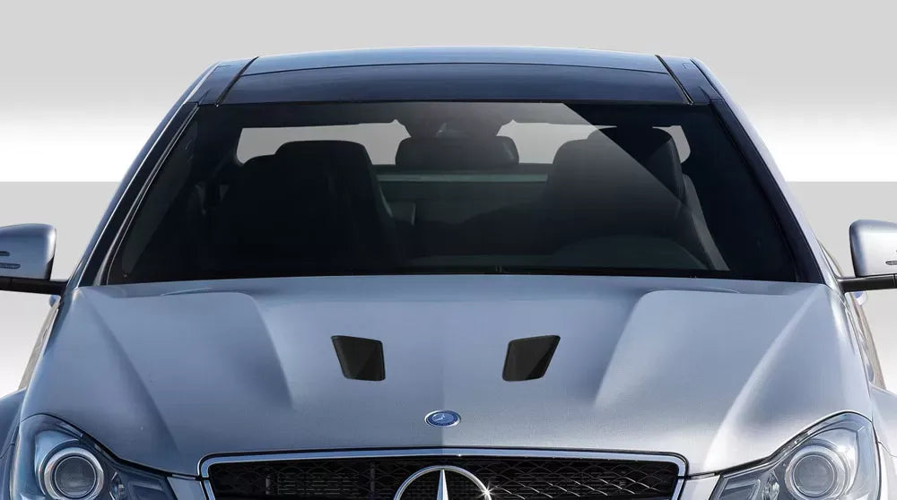 Duraflex Black Series Look Hood Compatible With 2012-2014 Mercedes C63 - 1 Piece