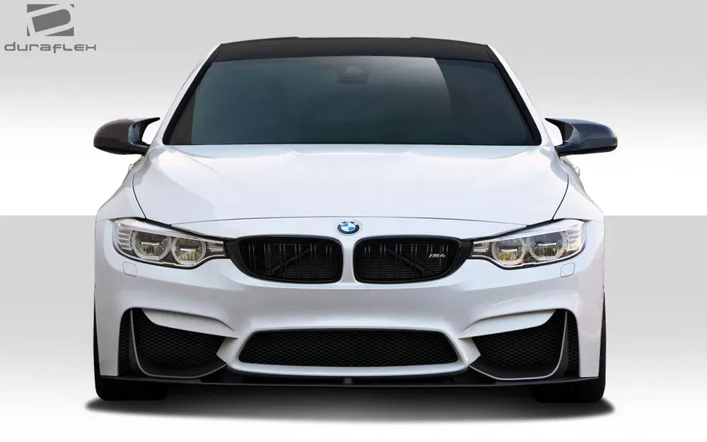 Duraflex M Performance Look Front Lip Spoiler Spat Extensions Compatible With 2014-2018 BMW M3 - 2 Piece