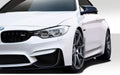 Duraflex M Performance Look Front Lip Spoiler Spat Extensions Compatible With 2014-2018 BMW M3 - 2 Piece