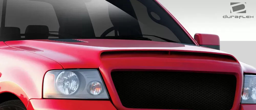 Duraflex Super Snake Hood Compatible With 2004-2008 Ford F150 - 1 Piece