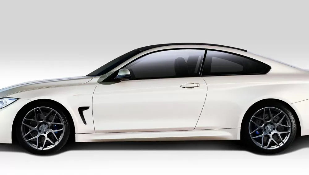 Duraflex M4 Look Side Skirts Compatible With 2014-2020 BMW 4 Series F32 - 2 Piece