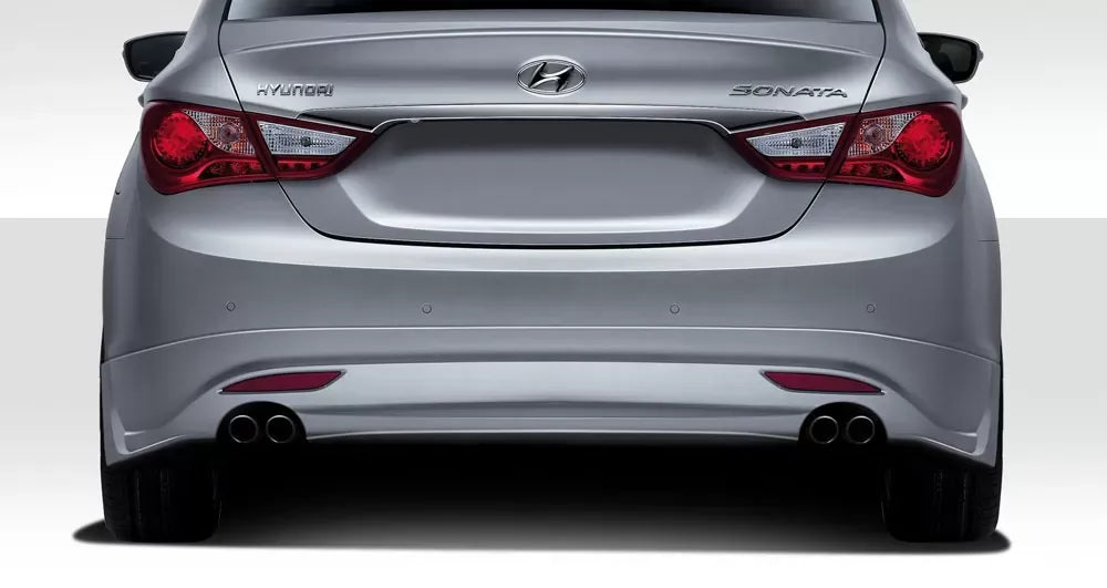 Duraflex Racer Rear Lip Add On Spoiler Compatible With 2011-2013 Hyundai Sonata - 1 Piece