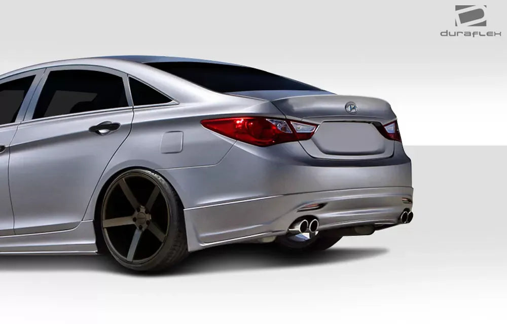 Duraflex Racer Rear Lip Add On Spoiler Compatible With 2011-2013 Hyundai Sonata - 1 Piece