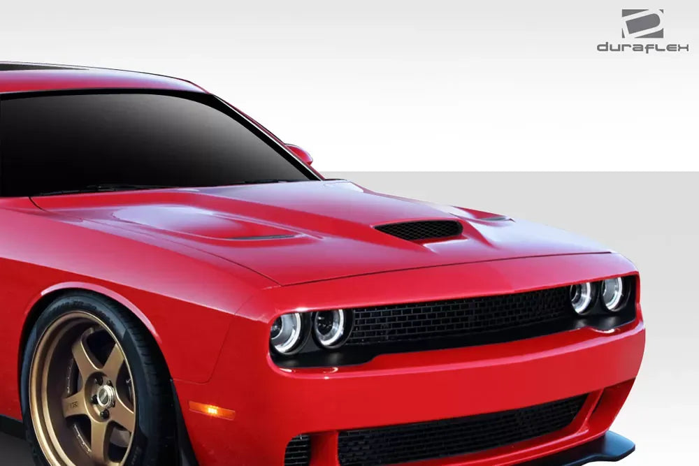 Duraflex Hellcat Hood Compatible With 2008-2023 Dodge Challenger - 1 Piece