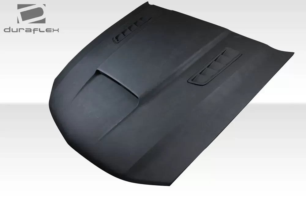 Duraflex CVX Version 3 Hood Compatible With 2010-2012 Ford Mustang - 3 Piece