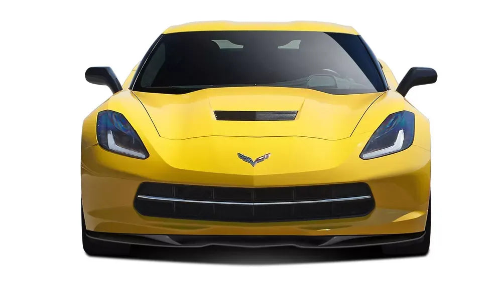 Duraflex Apex Front Lip Spoiler Compatible With 2014-2019 Chevrolet Corvette - 3 Piece