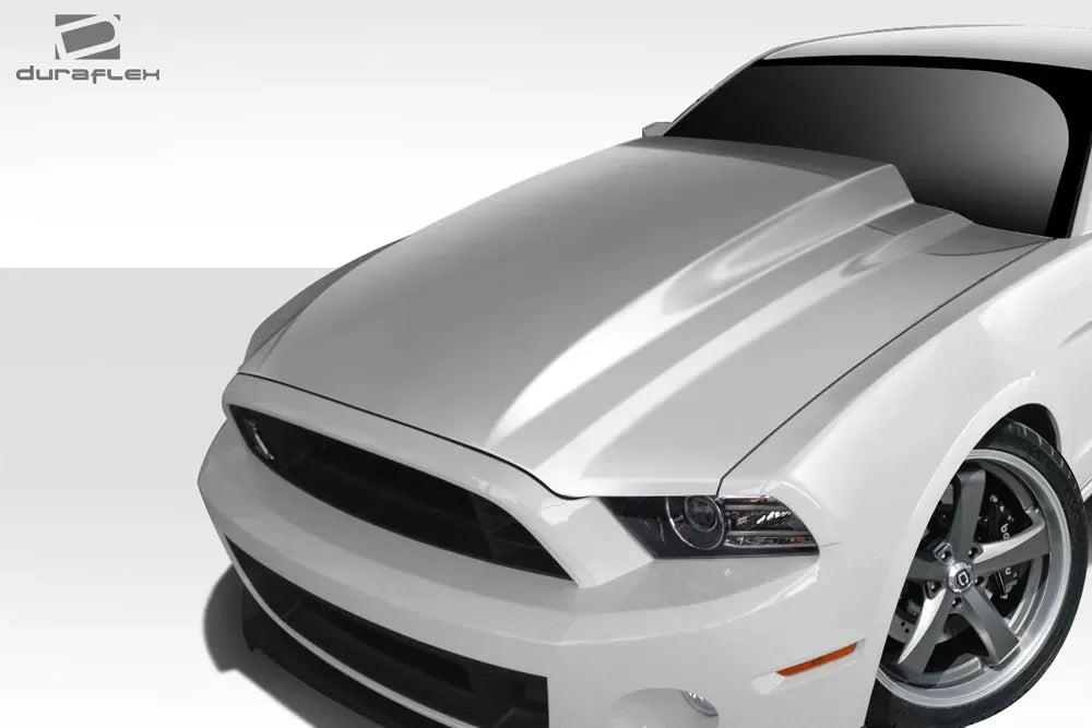 Duraflex Cowl Hood Compatible With 2013-2014 Ford Mustang - 1 Piece