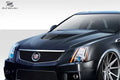 Duraflex Stingray Z Hood Compatible With 2009-2014 Cadillac CTS-V - 1 Piece