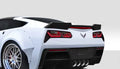 Duraflex Gran Veloce Wing Spoiler Compatible With 2014-2019 Chevrolet Corvette - 1 Piece
