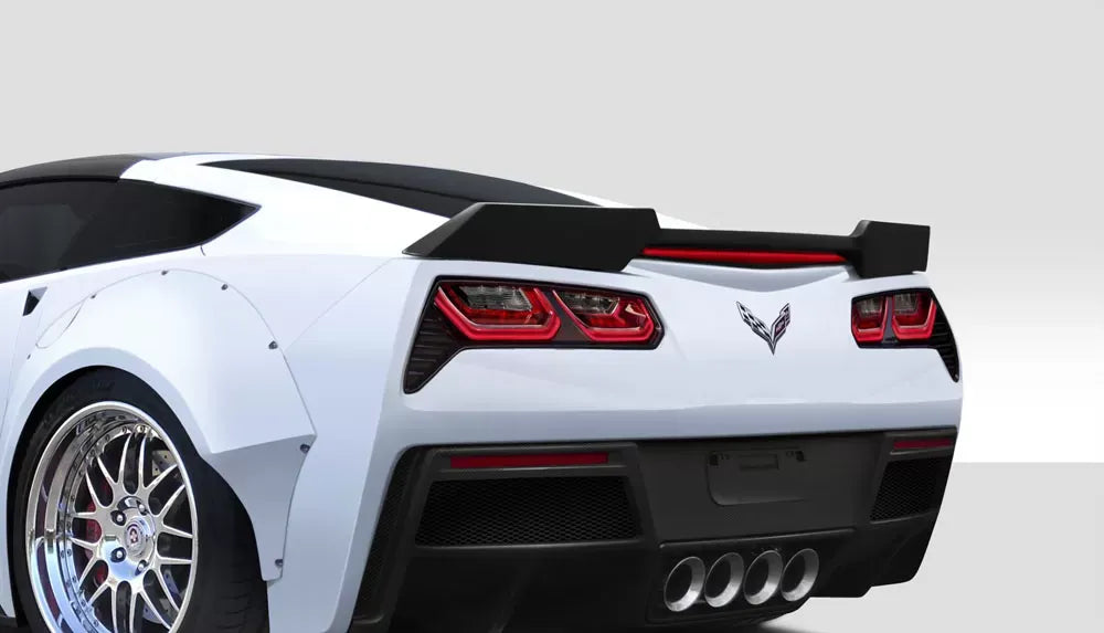 Duraflex Gran Veloce Wing Spoiler Compatible With 2014-2019 Chevrolet Corvette - 1 Piece