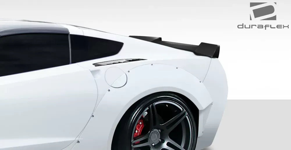 Duraflex Gran Veloce Wing Spoiler Compatible With 2014-2019 Chevrolet Corvette - 1 Piece