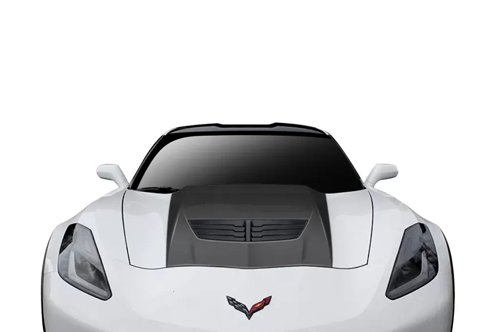 Duraflex Universal Z06 Look Hood Cowl Scoop Body Kit - 1 Piece