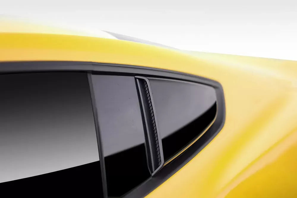 Duraflex R-Spec Window Scoop Compatible With 2015-2023 Ford Mustang - 2 Piece
