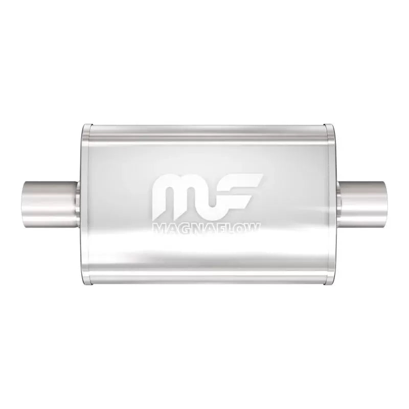 MagnaFlow 4 X 9in. Oval Straight-Through Performance Exhaust Muffler 11246, 2.5in Inlet/Outlet