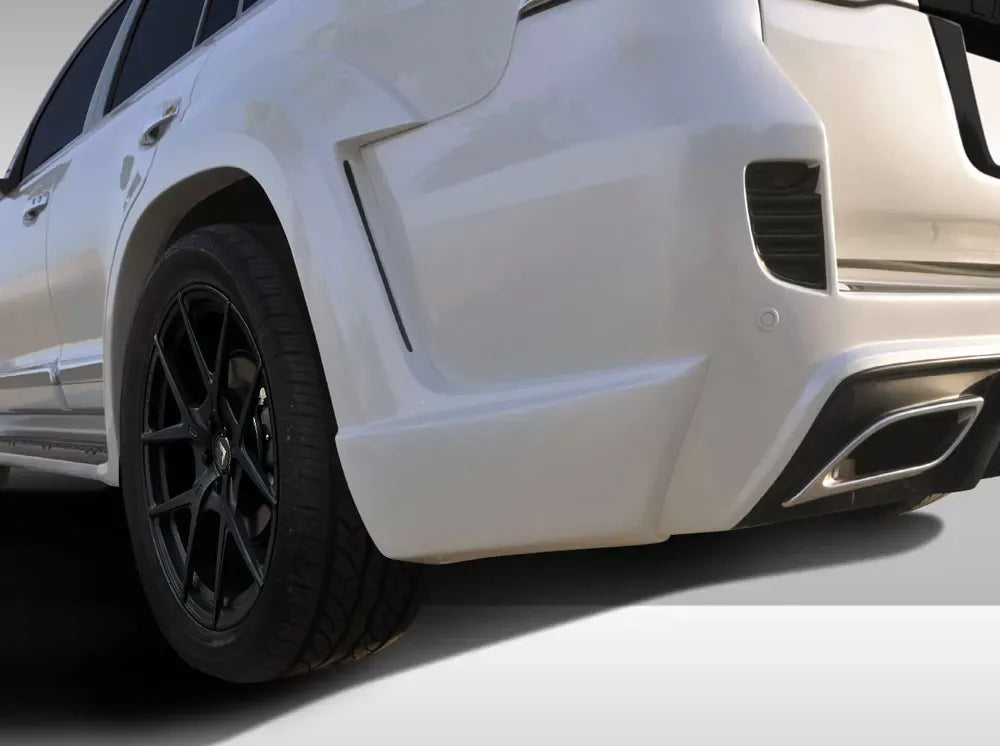 Duraflex Eros Version 1 Wide Body Rear Fender Flares Compatible With 2013-2015 Toyota Land Cruiser - 4 Piece