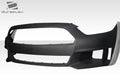 Duraflex Grid Front Bumper Cover Compatible With 2015-2017 Ford Mustang - 1 Piece