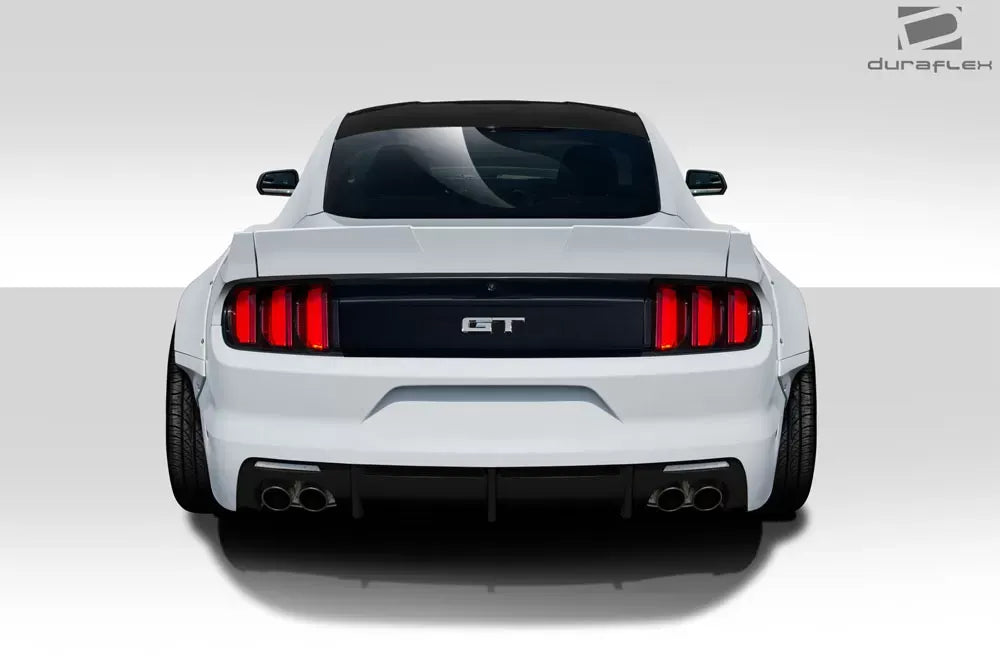 Duraflex Grid Rear Bumper Cover Compatible With 2015-2017 Ford Mustang - 1 Piece