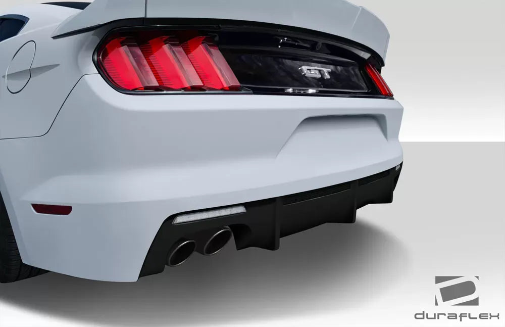 Duraflex Grid Rear Bumper Cover Compatible With 2015-2017 Ford Mustang - 1 Piece