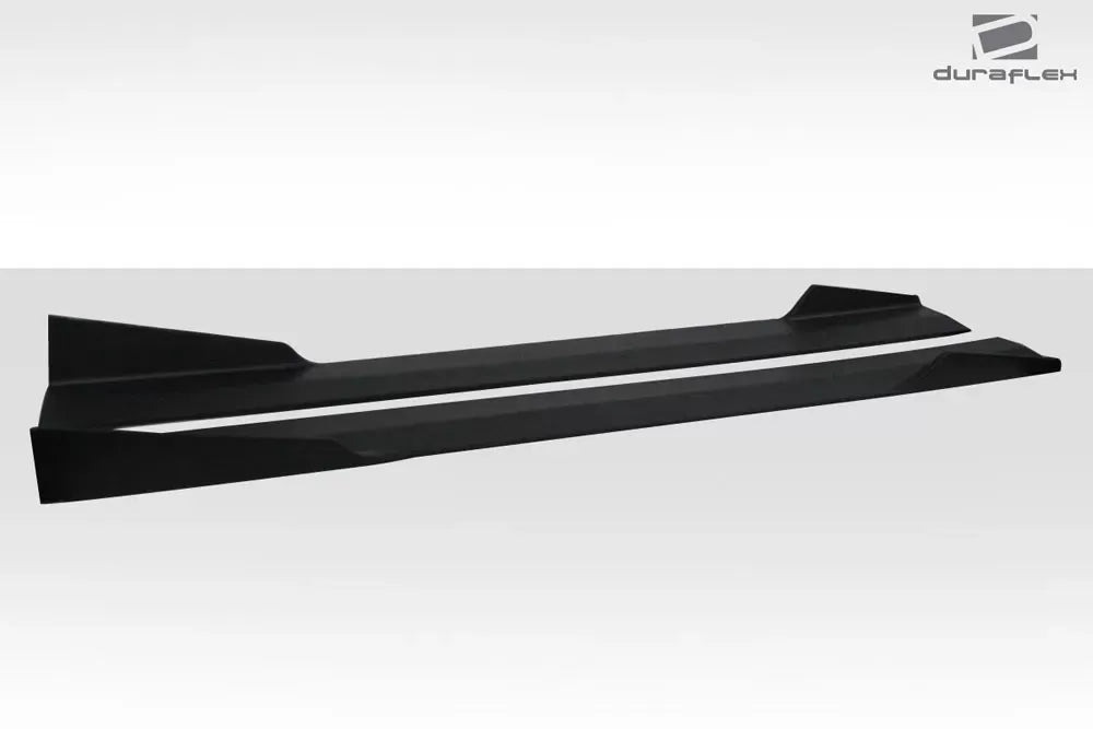 Duraflex Grid Side Skirts Rocker Panels Compatible With 2015-2023 Ford Mustang - 2 Piece