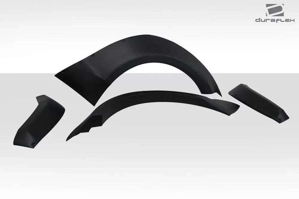 Duraflex Grid Wide Body Front Fenders Flares Compatible With 2015-2017 Ford Mustang - 4 Piece