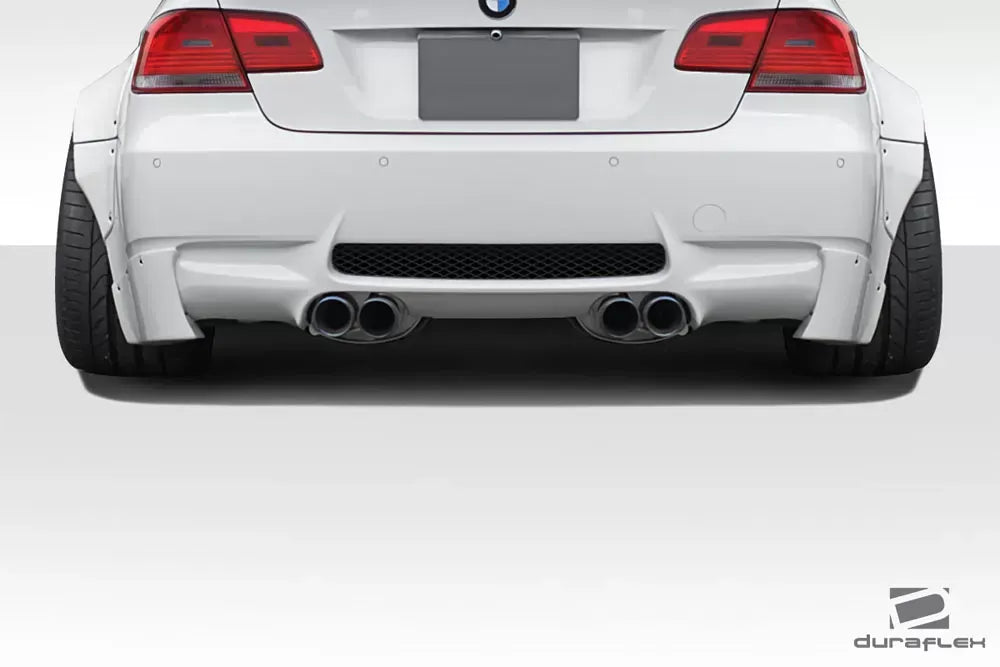 Duraflex Circuit Rear Lip Add On Spoiler Compatible With 2008-2013 BMW M3 - 2 Piece