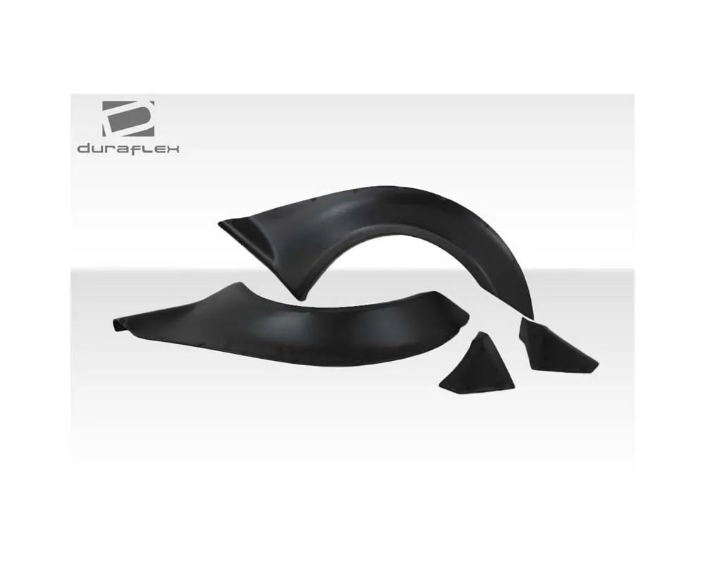 Duraflex Circuit 75mm Rear Fender Flares Compatible With 2008-2015 Infiniti G Coupe - 2 Piece