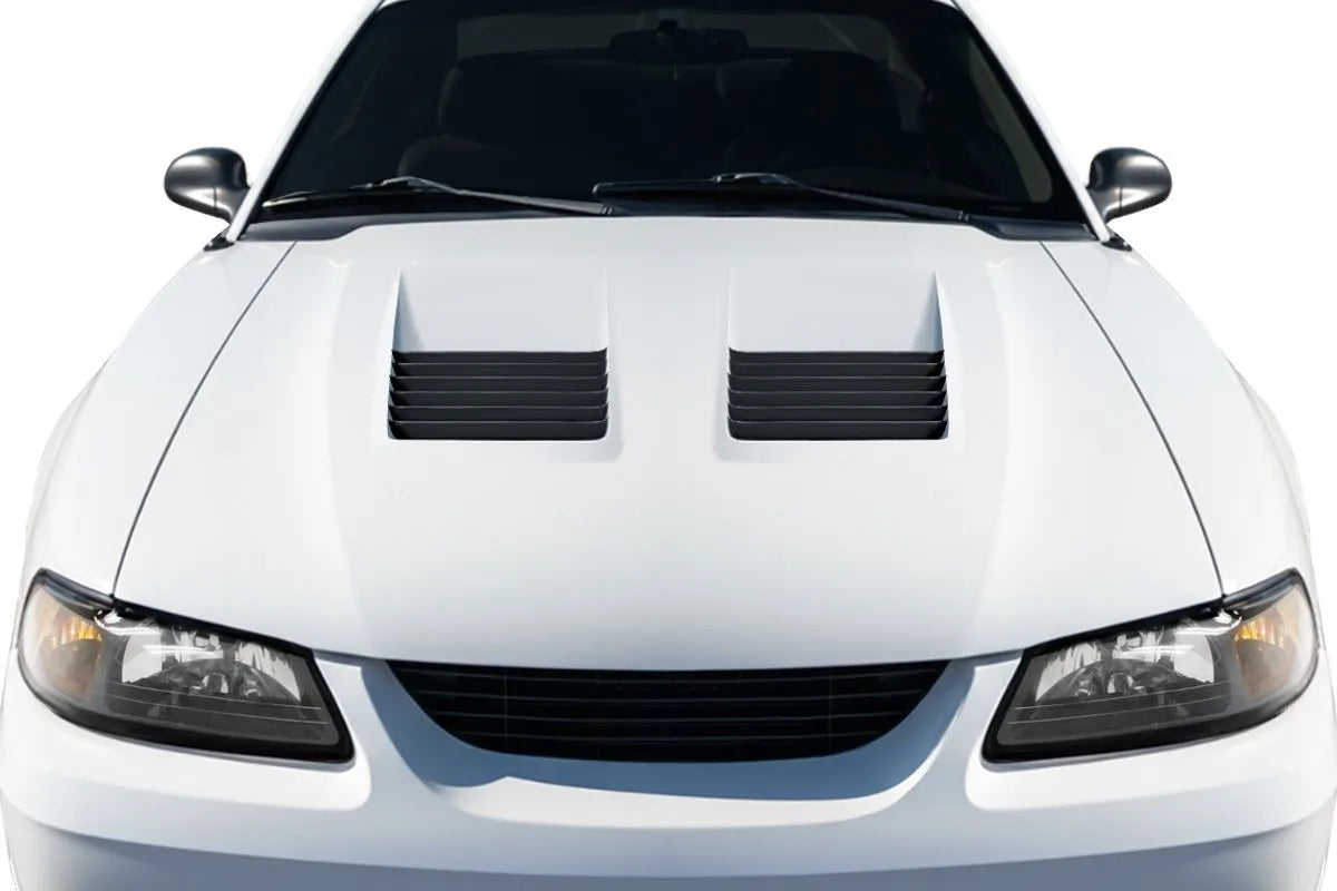 Duraflex Riot Hood Compatible With 1999-2004 Ford Mustang - 1 Piece